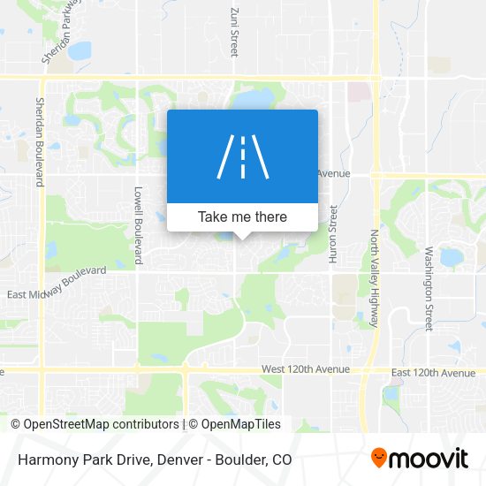 Mapa de Harmony Park Drive