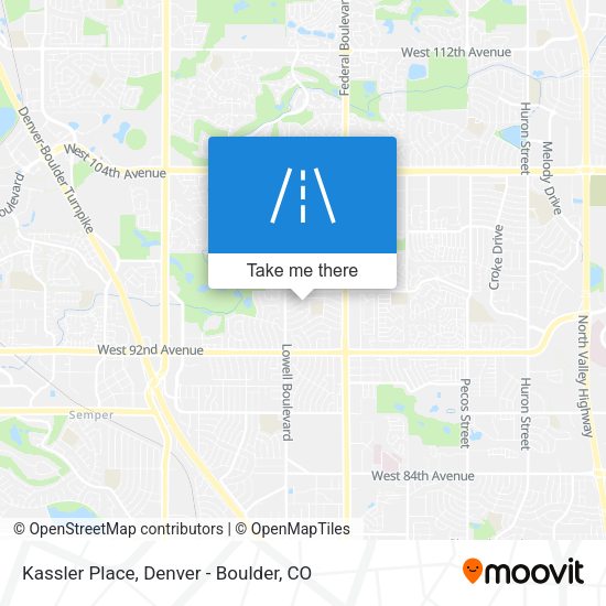 Mapa de Kassler Place
