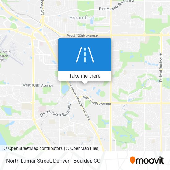 North Lamar Street map