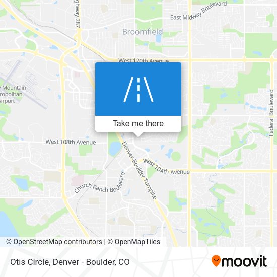 Mapa de Otis Circle