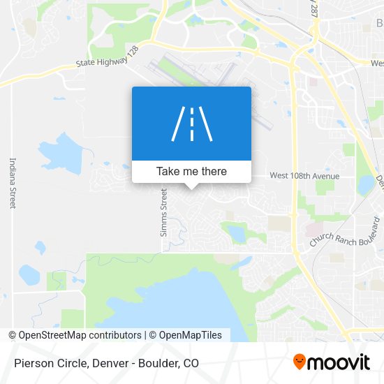 Mapa de Pierson Circle