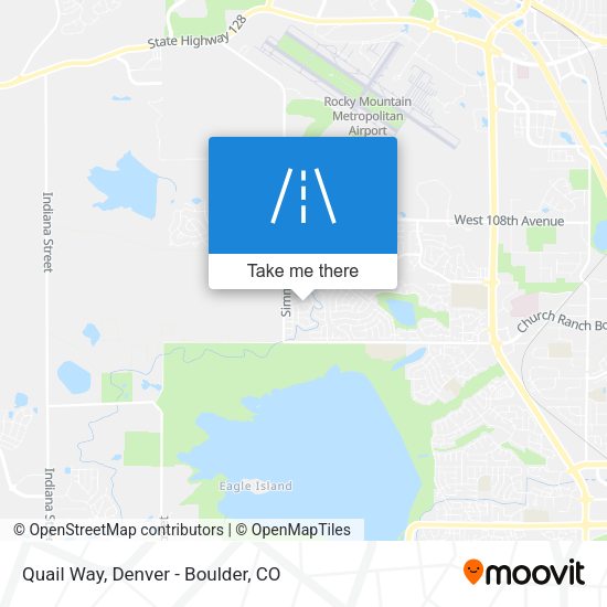 Mapa de Quail Way