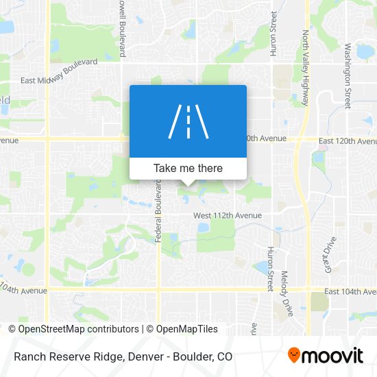 Ranch Reserve Ridge map