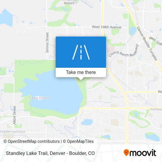 Standley Lake Trail map
