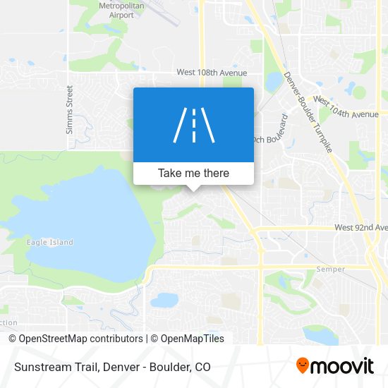 Sunstream Trail map