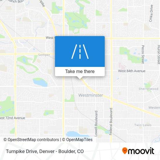 Mapa de Turnpike Drive