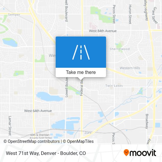 Mapa de West 71st Way