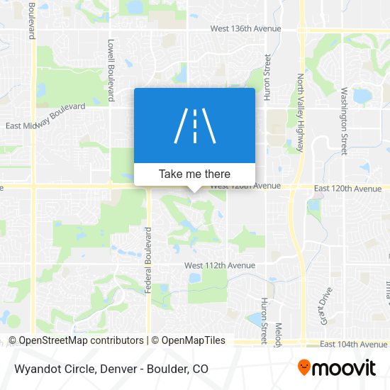 Wyandot Circle map