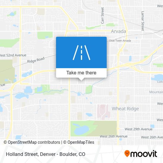 Holland Street map