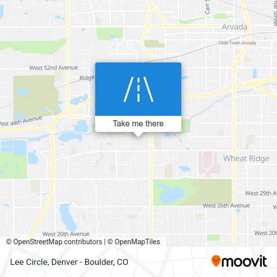 Mapa de Lee Circle