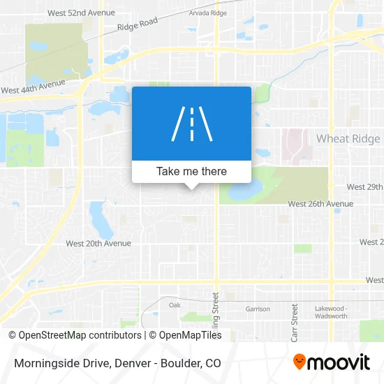 Morningside Drive map