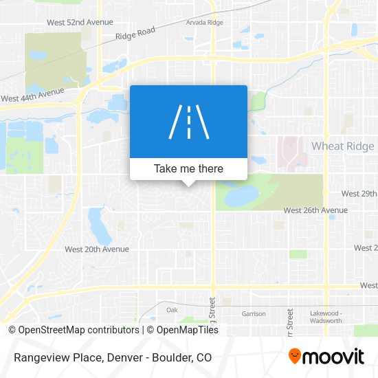Rangeview Place map