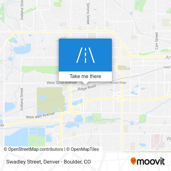 Mapa de Swadley Street