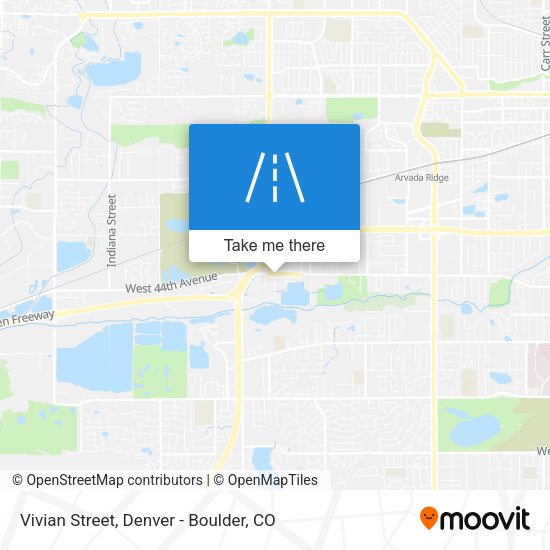 Vivian Street map