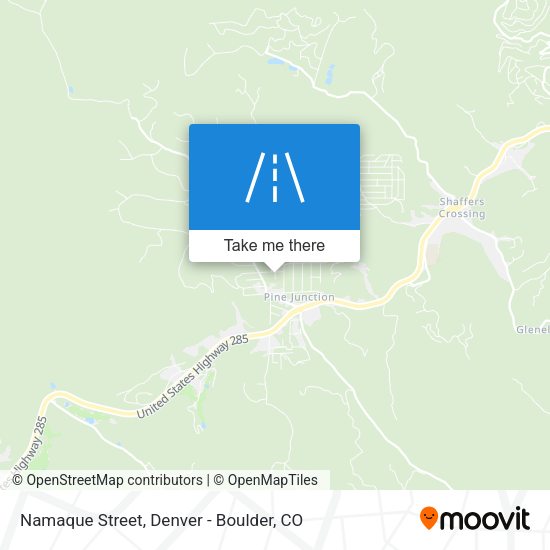 Namaque Street map