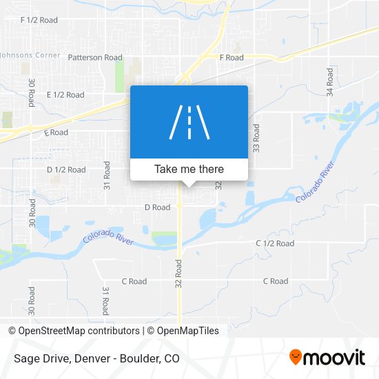 Mapa de Sage Drive