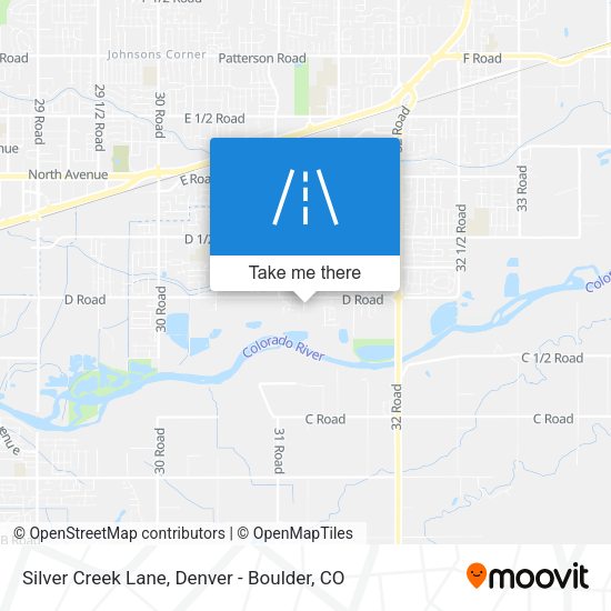 Mapa de Silver Creek Lane