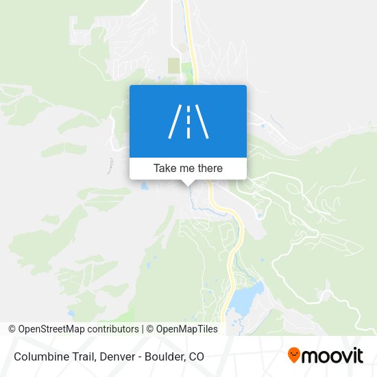 Columbine Trail map