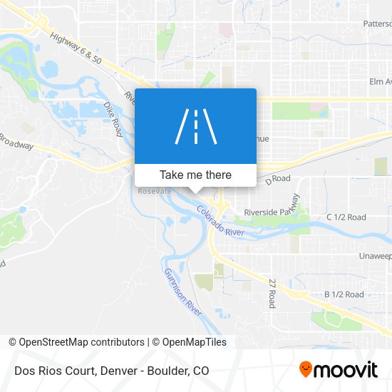 Dos Rios Court map