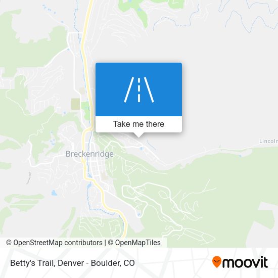 Mapa de Betty's Trail