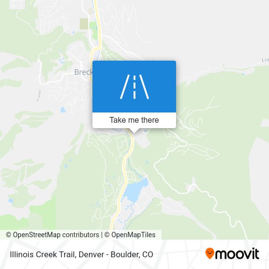 Illinois Creek Trail map