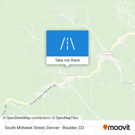 South Mohawk Street map