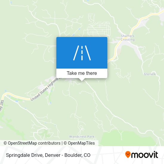 Springdale Drive map