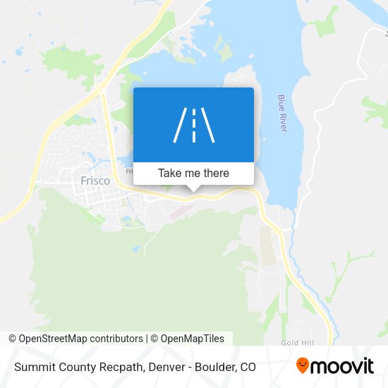 Mapa de Summit County Recpath