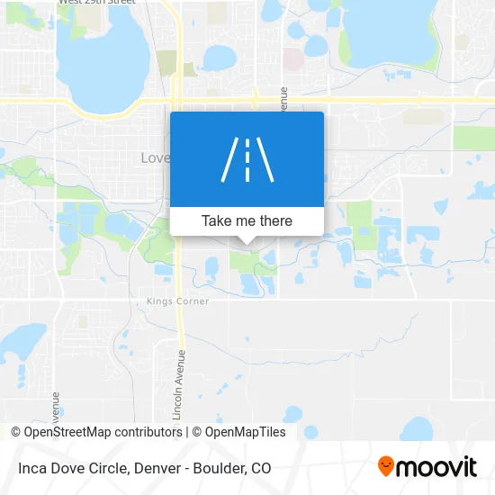 Inca Dove Circle map