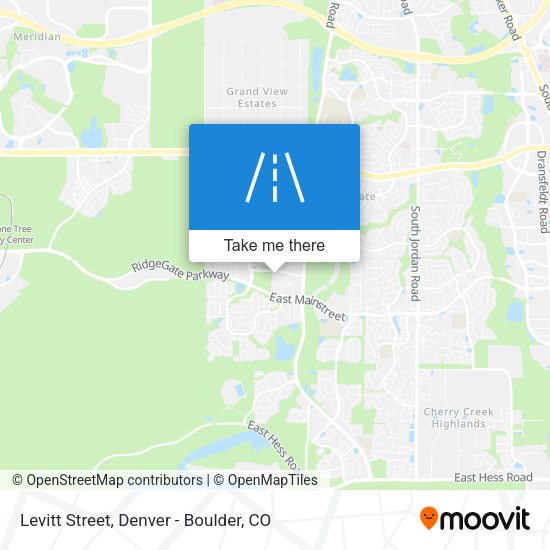 Mapa de Levitt Street