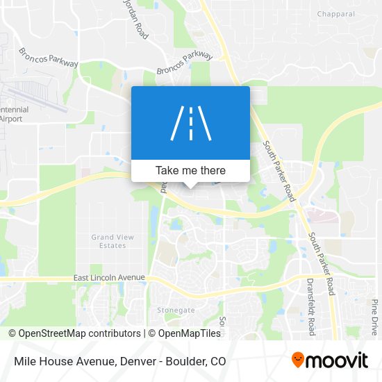 Mile House Avenue map