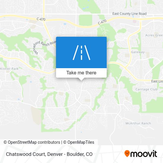 Mapa de Chatswood Court