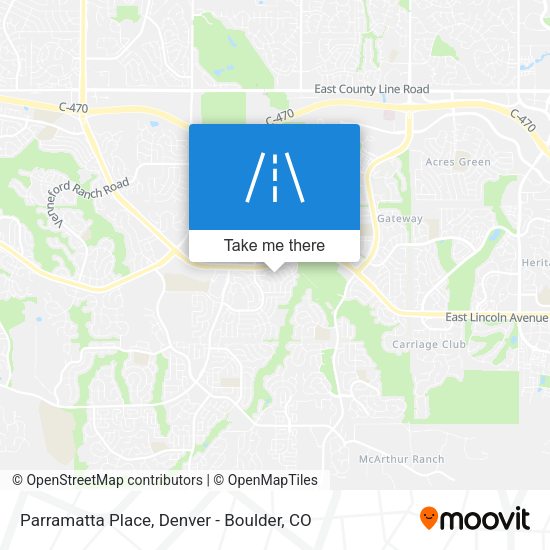 Mapa de Parramatta Place
