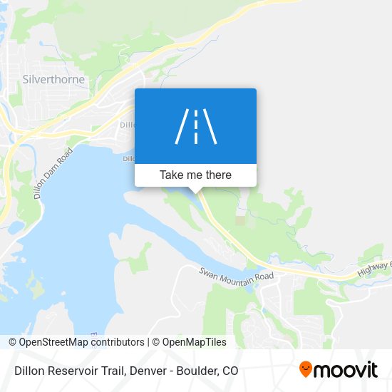 Mapa de Dillon Reservoir Trail