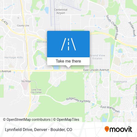 Lynnfield Drive map