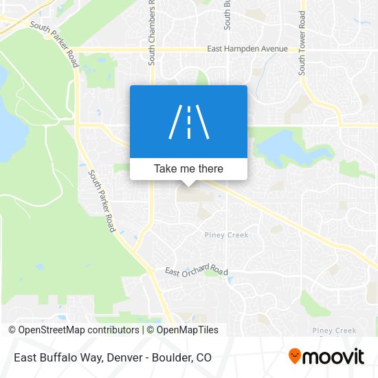 East Buffalo Way map