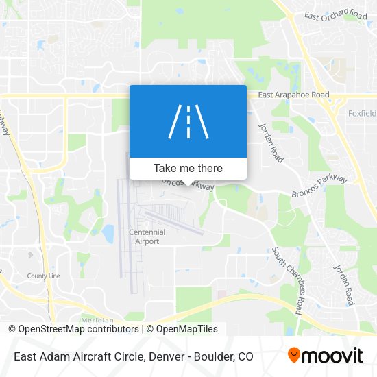 Mapa de East Adam Aircraft Circle