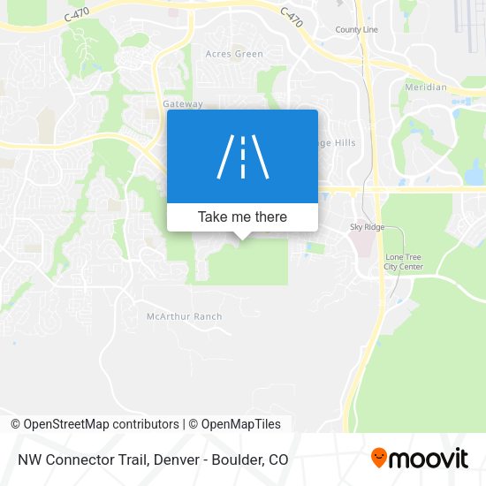 Mapa de NW Connector Trail