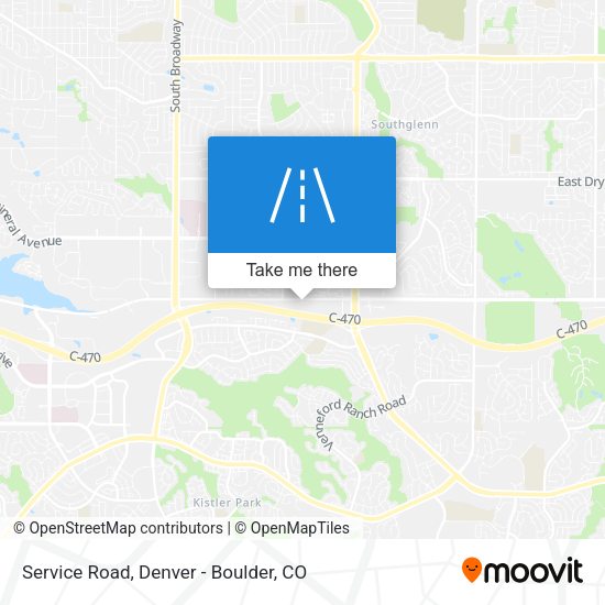 Mapa de Service Road