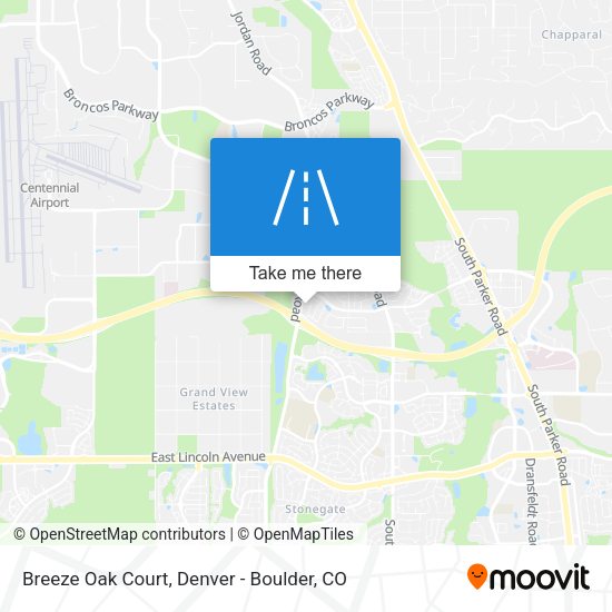 Breeze Oak Court map