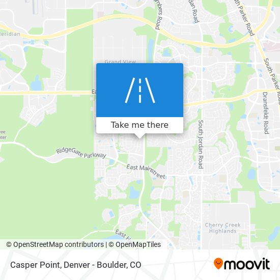 Mapa de Casper Point