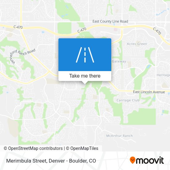 Merimbula Street map