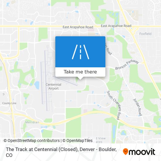Mapa de The Track at Centennial (Closed)
