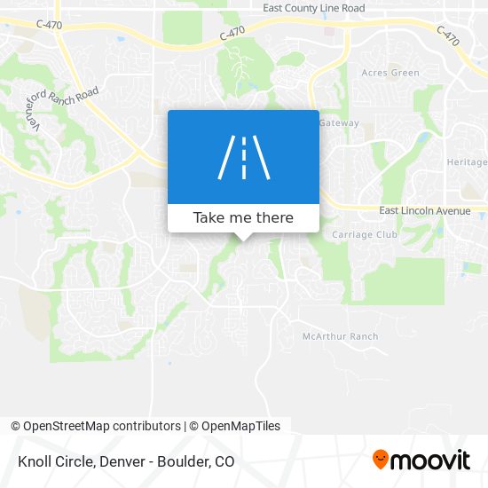 Knoll Circle map