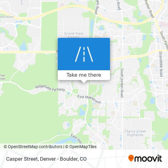 Mapa de Casper Street