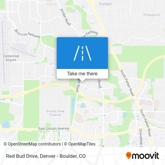 Red Bud Drive map