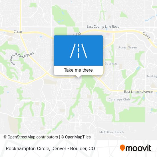 Rockhampton Circle map
