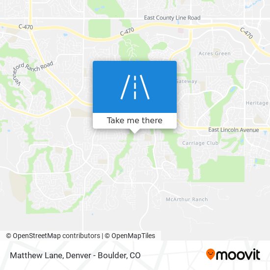 Matthew Lane map