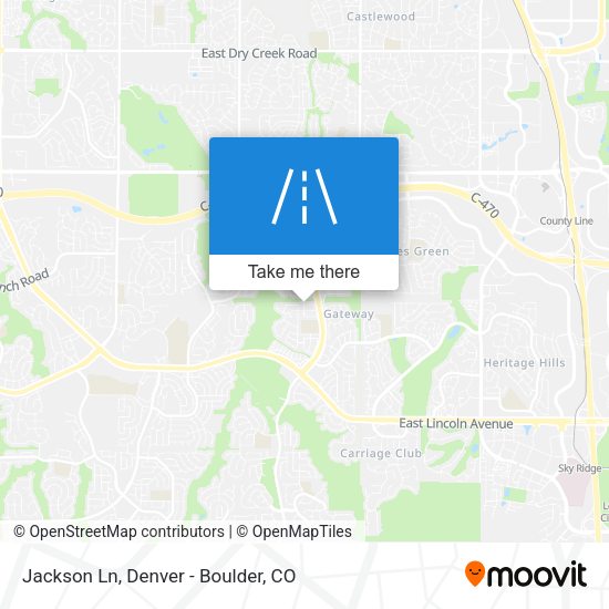 Mapa de Jackson Ln