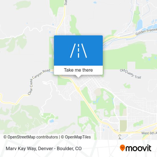 Marv Kay Way map